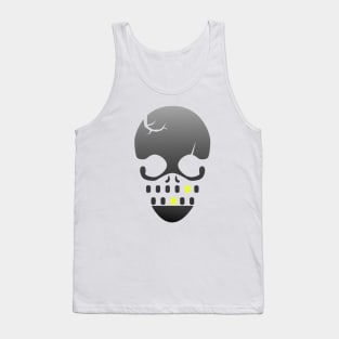 Golden Tooth Skull Tank Top